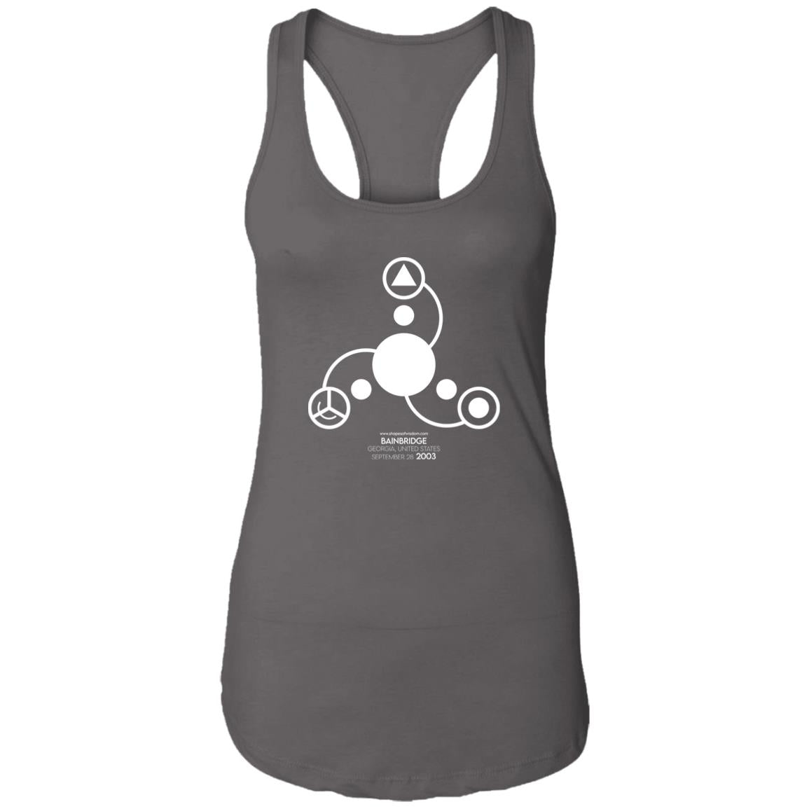 Crop Circle Racerback Tank - Bainbridge