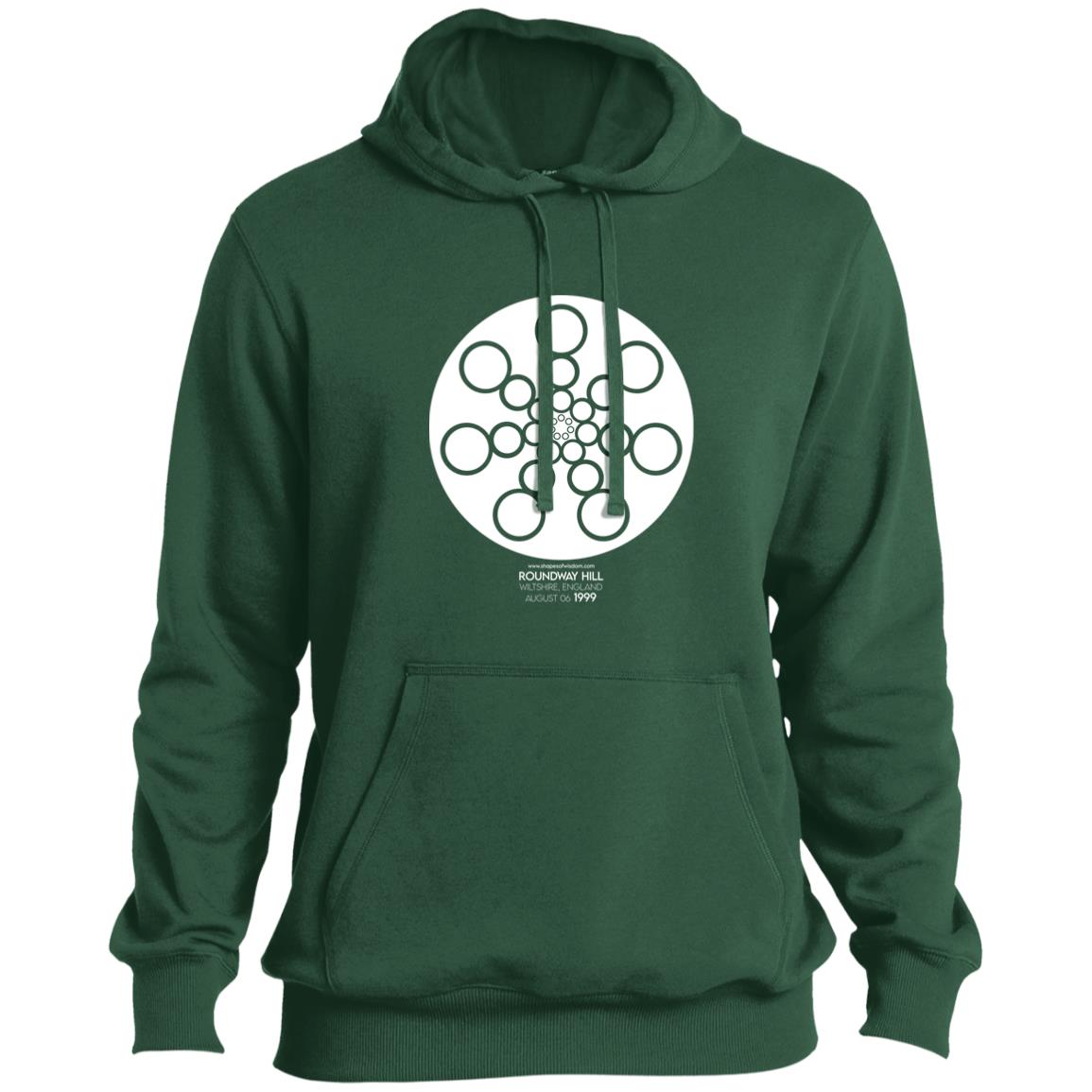 Crop Circle Pullover Hoodie - Roundway Hill 4