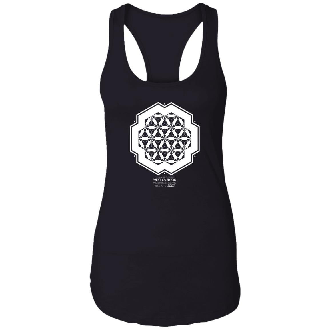 Crop Circle Racerback Tank - west Overton