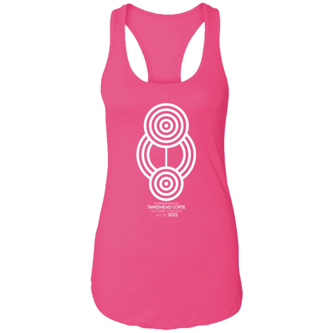 Crop Circle Racerback Tank - Tawesmead Copse 3