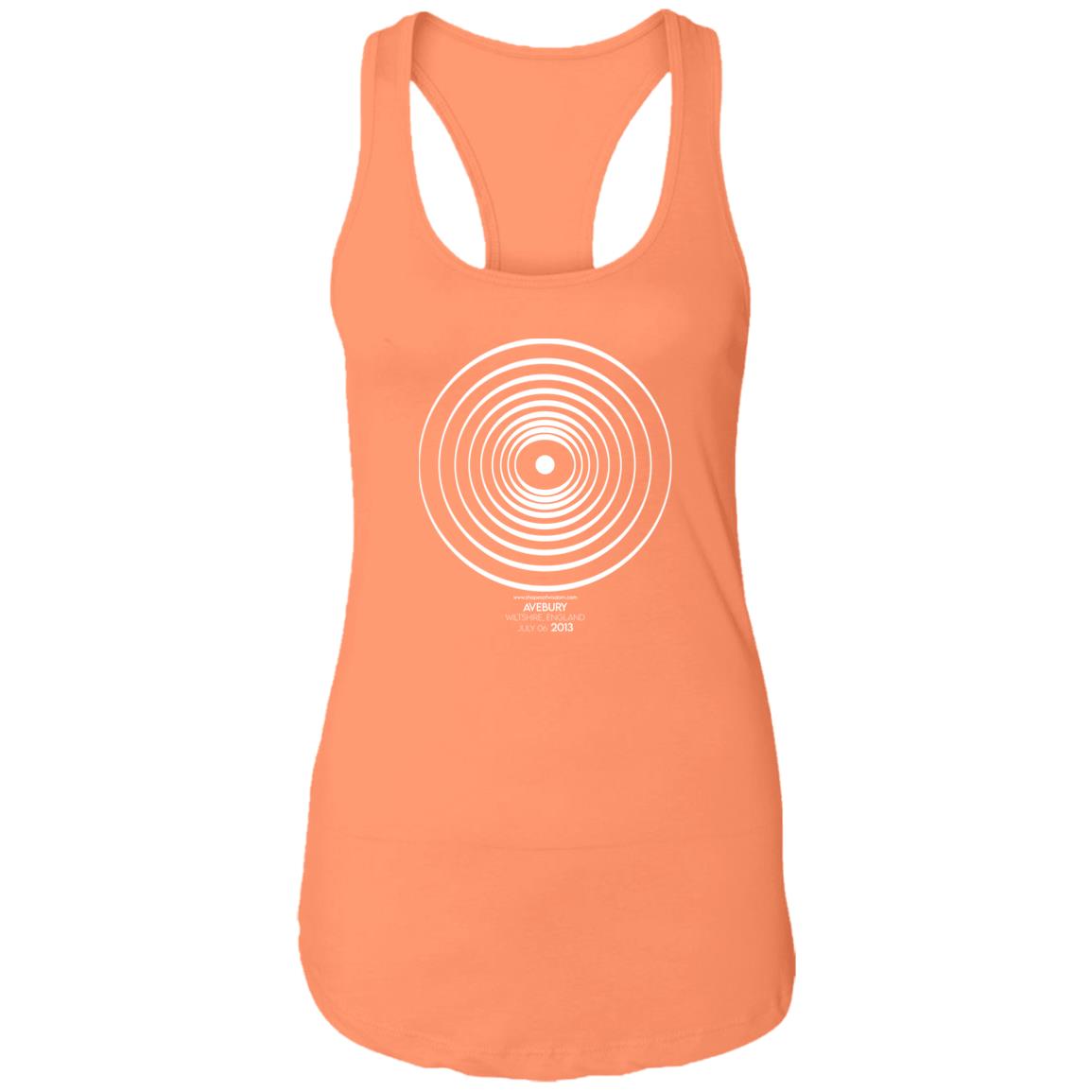 Crop Circle Racerback Tank - Avebury 2