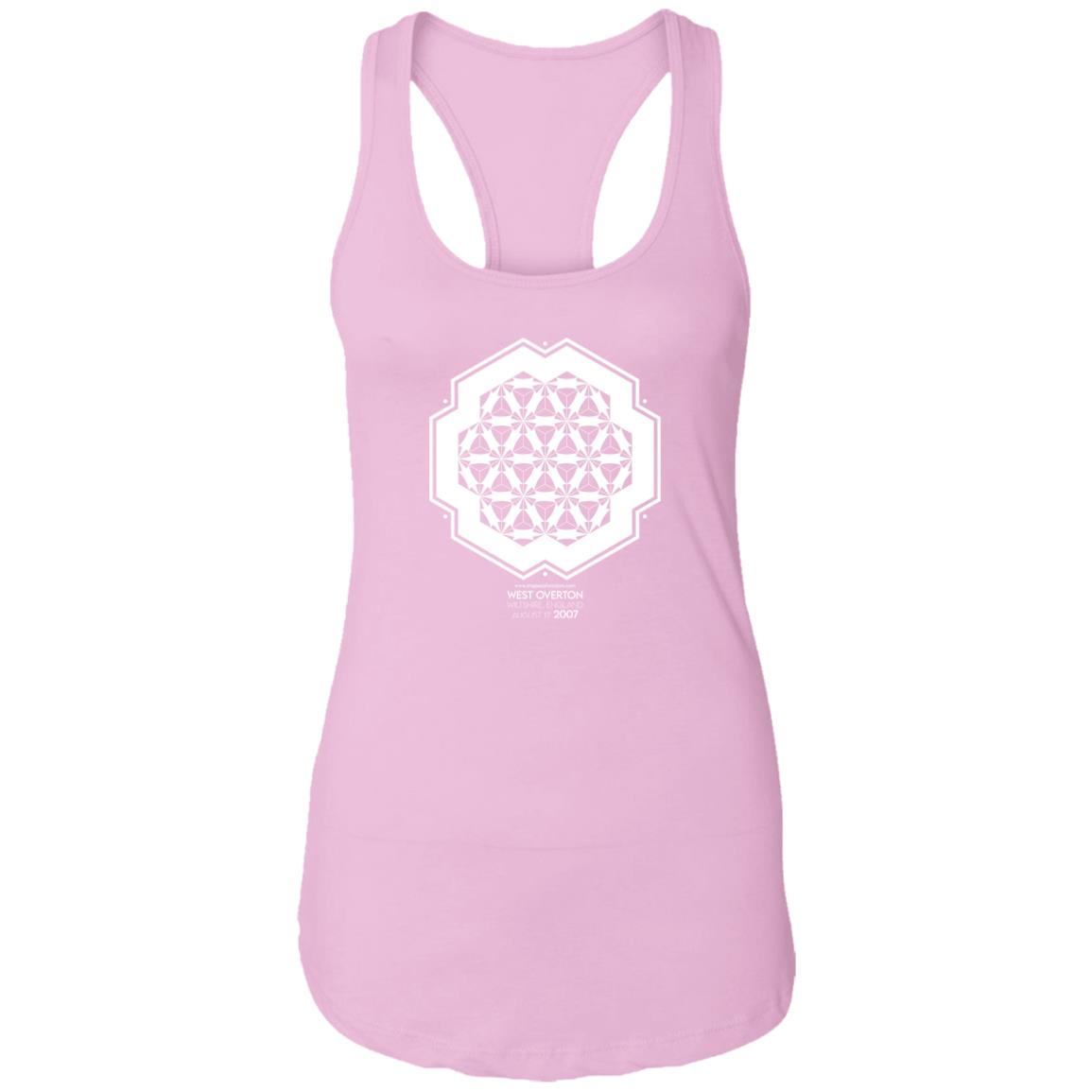 Crop Circle Racerback Tank - west Overton