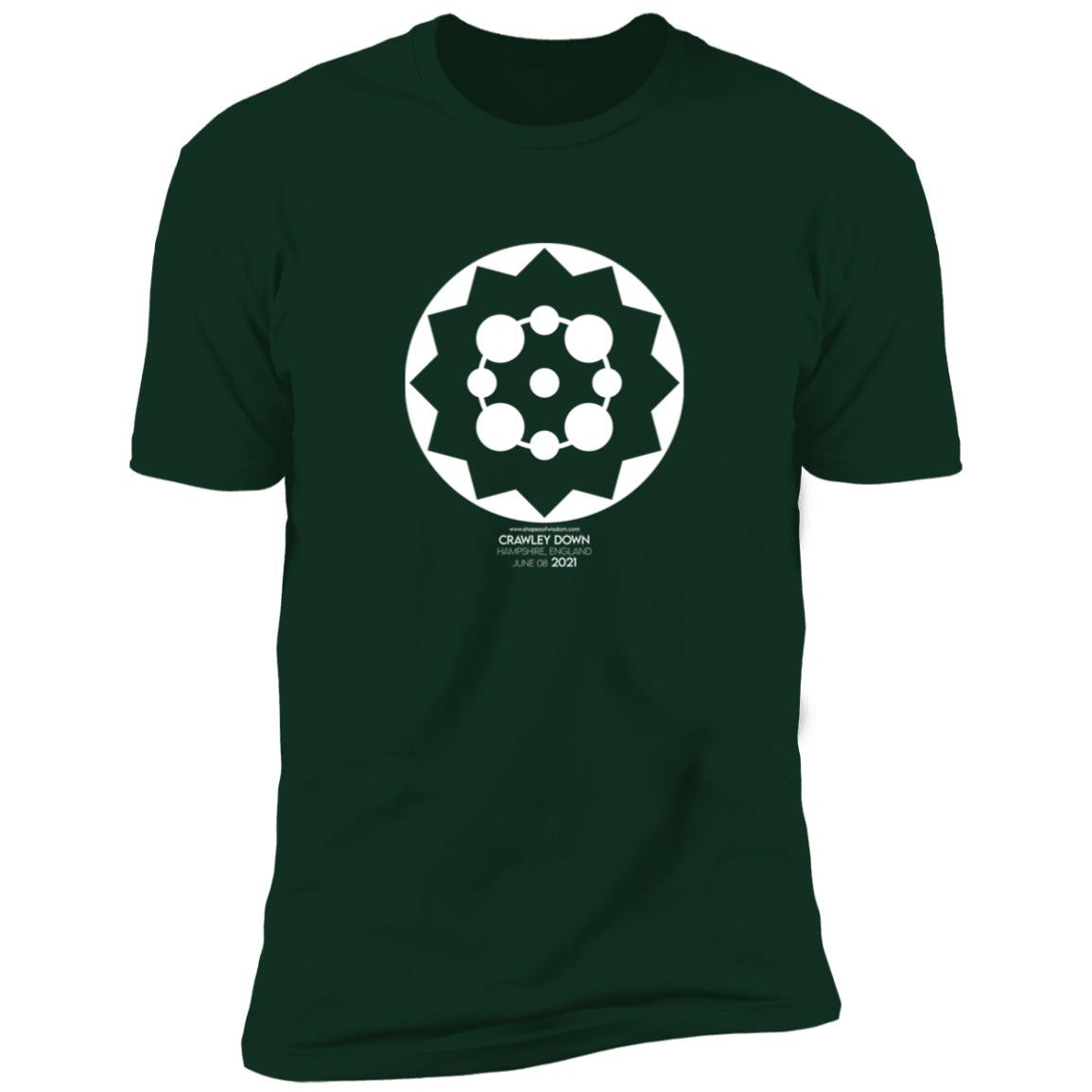 Crop Circle Premium T-Shirt - Crawley Down