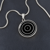 Crop Circle Pendant and Luxury Necklace - Momalle