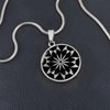 Crop Circle Pendant and Luxury Necklace - Lilley