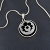 Crop Circle Pendant and Luxury Necklace - Tidcombe Down