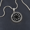 Crop Circle Pendant and Luxury Necklace - Rollright Stones 3