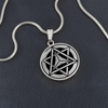 Crop Circle Pendant and Luxury Necklace - Wanborough