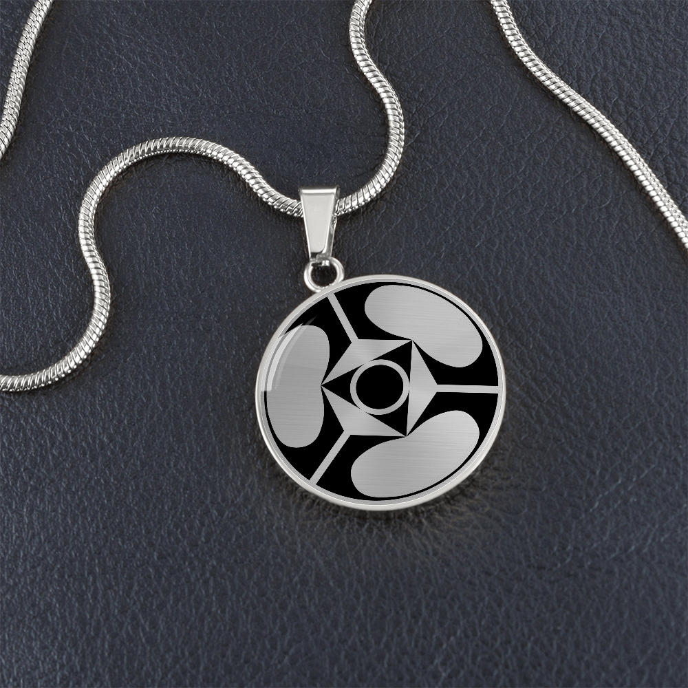 Crop Circle Pendant and Luxury Necklace - Sydthy