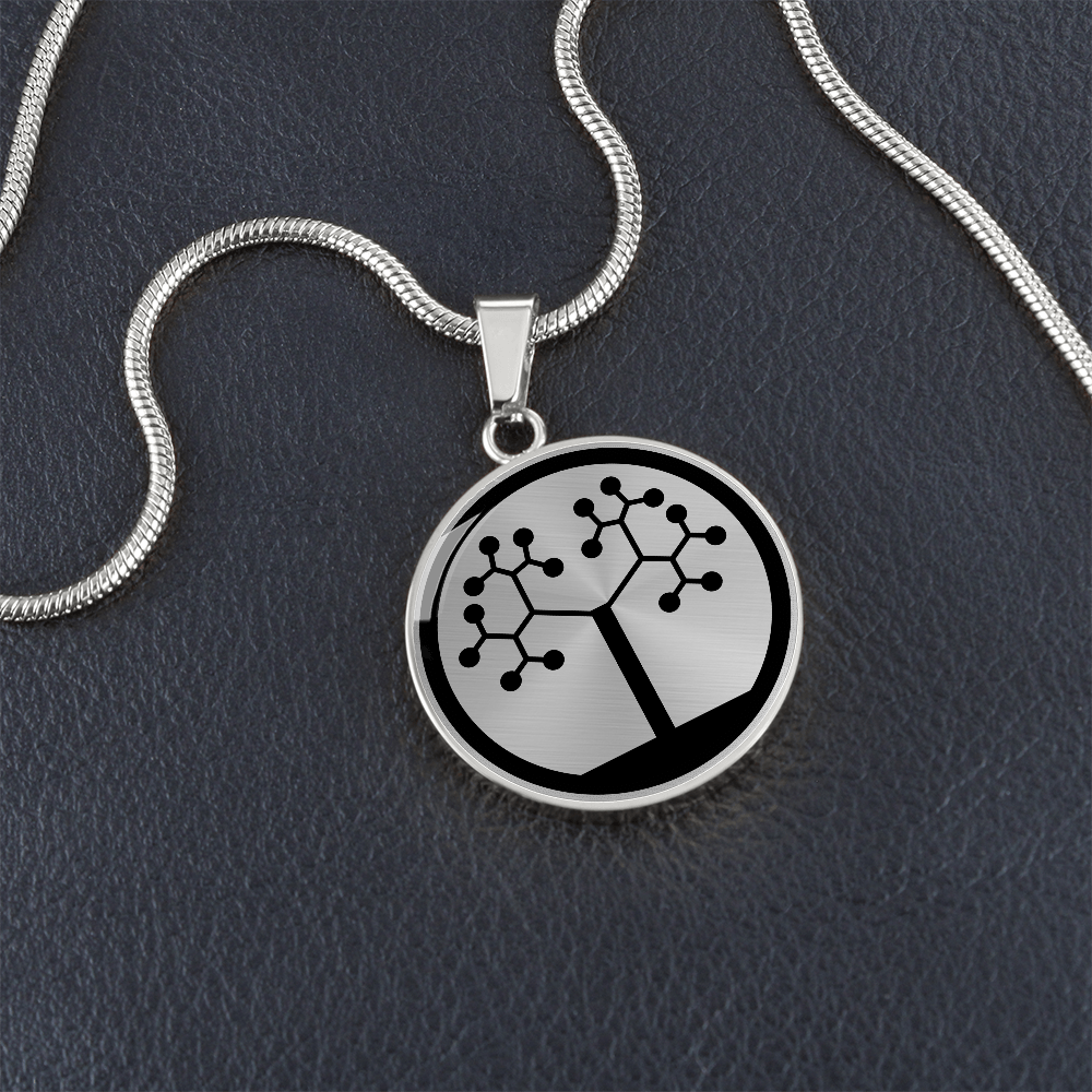 Crop Circle Pendant and Luxury Necklace - Winchester