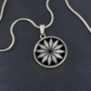 Crop Circle Pendant and Luxury Necklace - Sieboldshausen