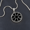 Crop Circle Pendant and Luxury Necklace - Volkmarshausen