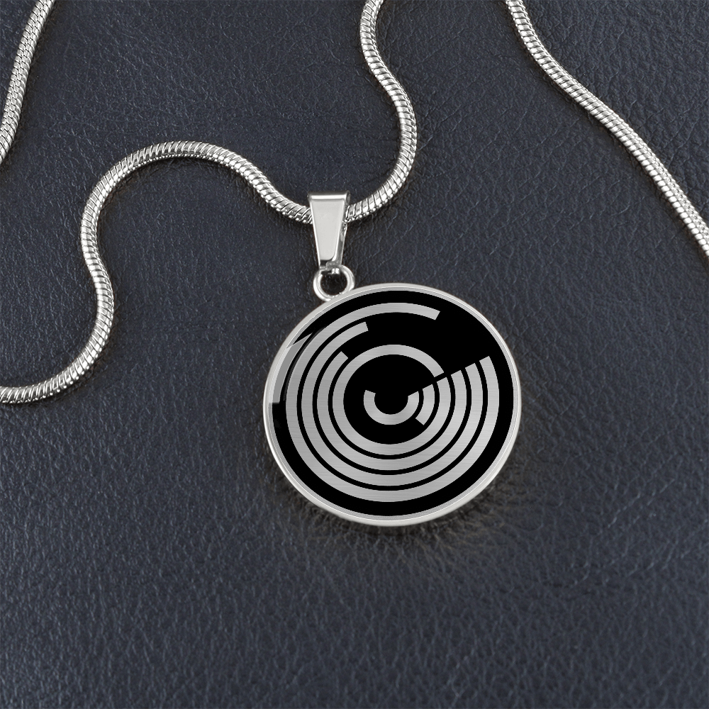 Crop Circle Pendant and Luxury Necklace - Marlborough 4