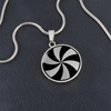 Crop Circle Pendant and Luxury Necklace - Preshute Down