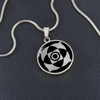 Crop Circle Pendant and Luxury Necklace - Wexcombe