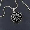 Crop Circle Pendant and Luxury Necklace - West Kennet 10