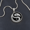 Crop Circle Pendant and Luxury Necklace - Sudheim