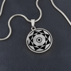 Crop Circle Pendant and Luxury Necklace - Pontecurone 2