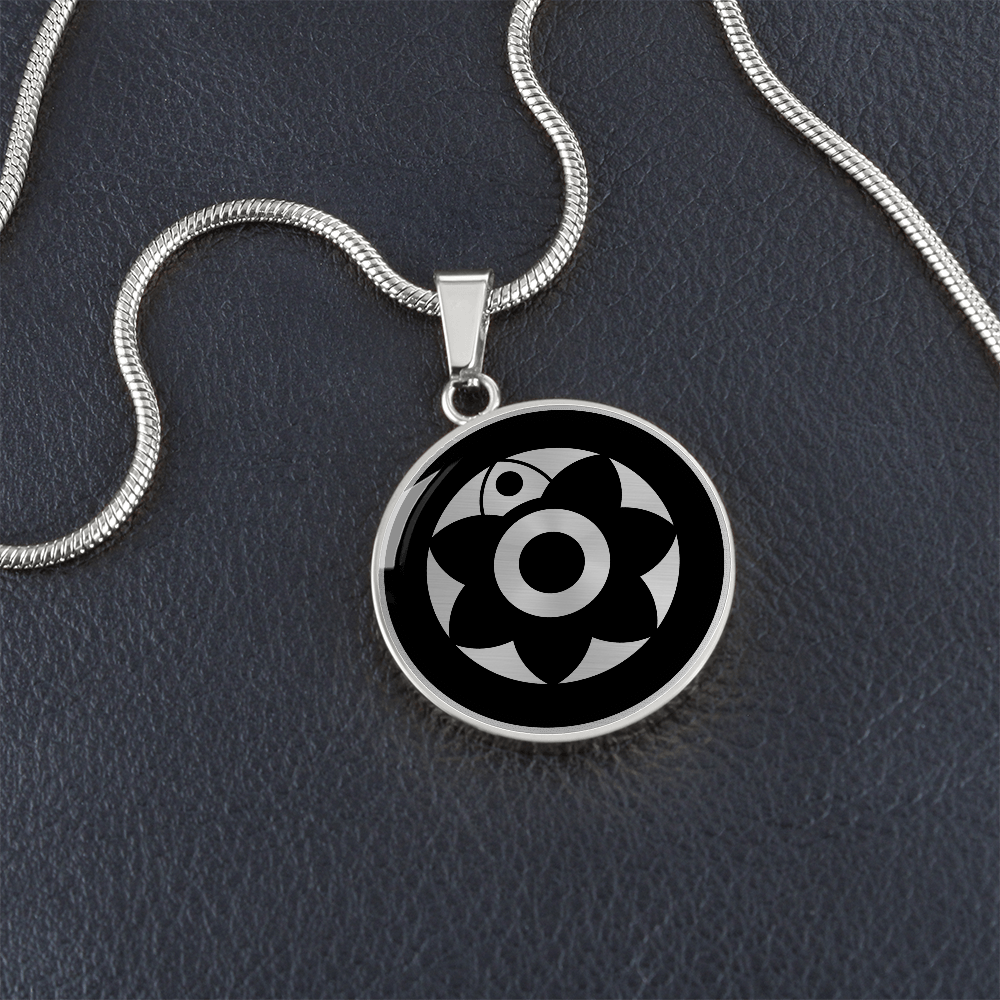 Crop Circle Pendant and Luxury Necklace - Micheldever 2