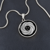 Crop Circle Pendant and Luxury Necklace - Worlaby