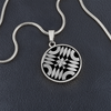 Crop Circle Pendant and Luxury Necklace - Overton Down