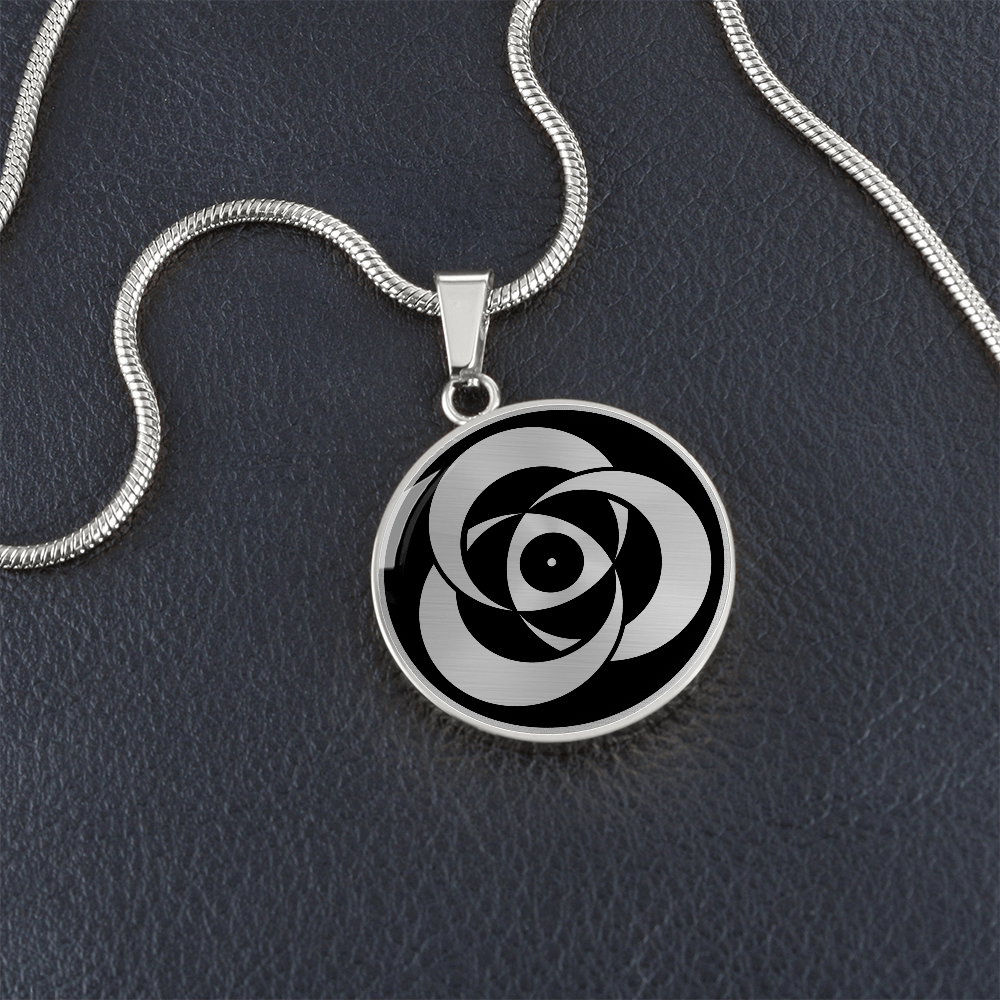 Crop Circle Pendant and Luxury Necklace - Liddington Castle 4