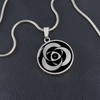 Crop Circle Pendant and Luxury Necklace - Liddington Castle 4