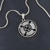 Crop Circle Pendant and Luxury Necklace - South Harting