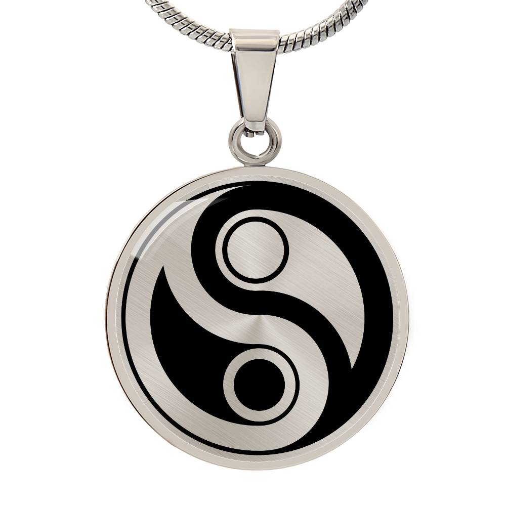 Crop Circle Pendant and Luxury Necklace - Sudheim