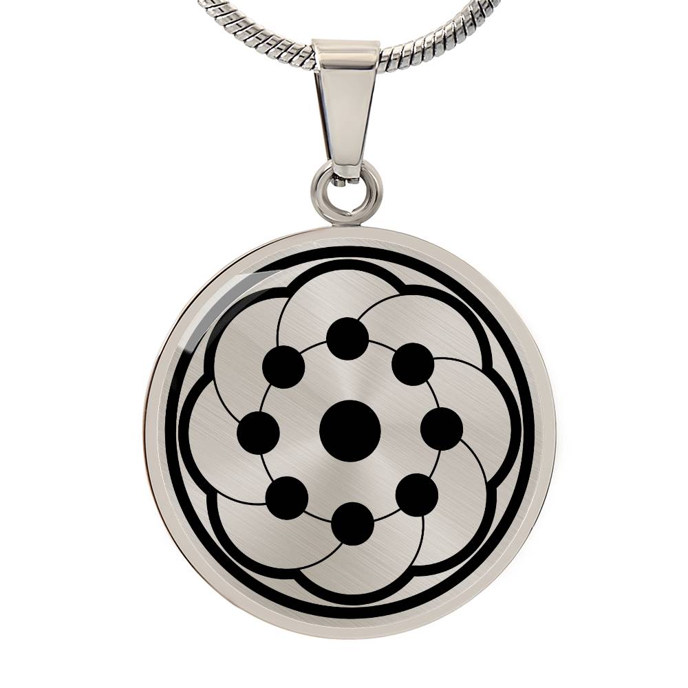 Crop Circle Pendant and Luxury Necklace - Wilton Water