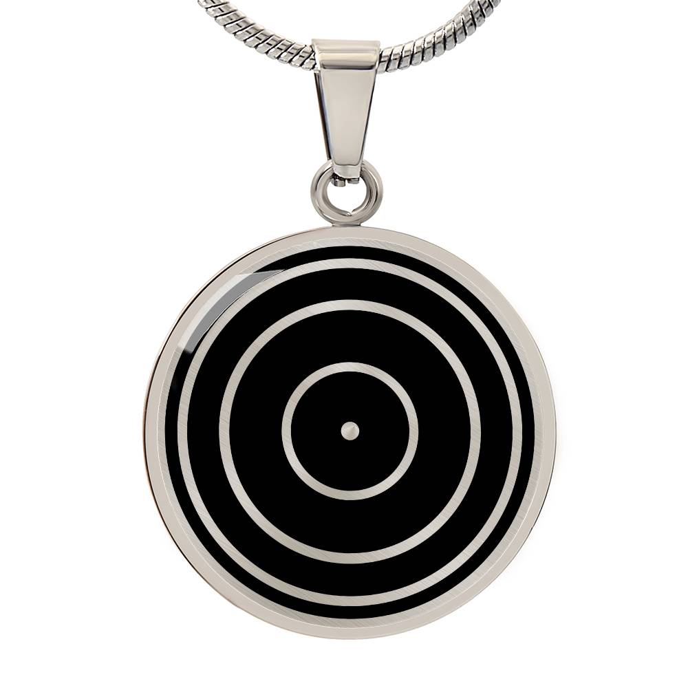 Crop Circle Pendant and Luxury Necklace - Momalle