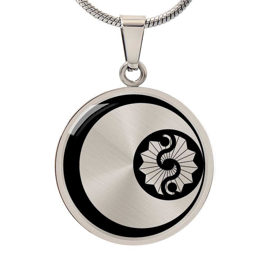 Crop Circle Pendant and Luxury Necklace - Stanton Bridge 2