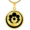 Crop Circle Pendant and Luxury Necklace - Tidcombe Down