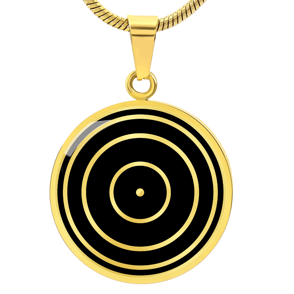 Crop Circle Pendant and Luxury Necklace - Momalle