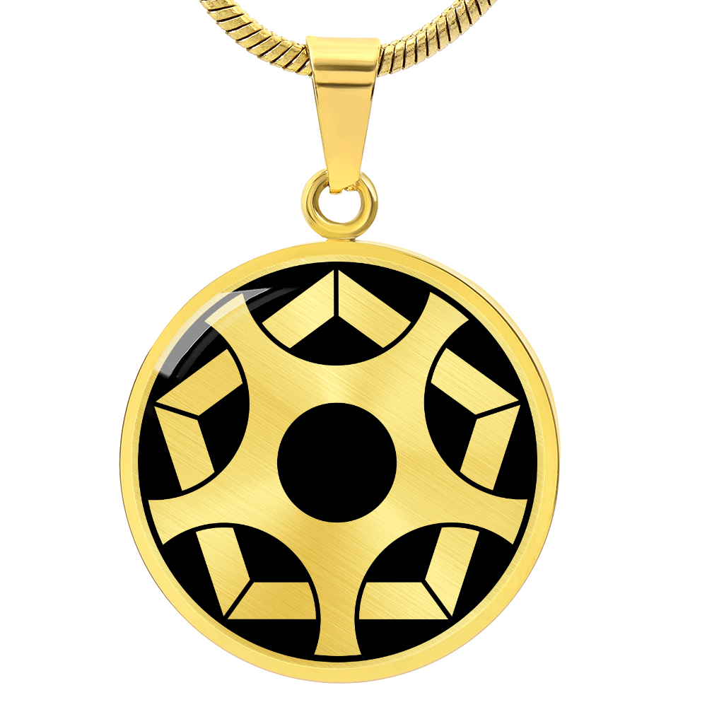 Crop Circle Pendant and Luxury Necklace - Maiden Bradley