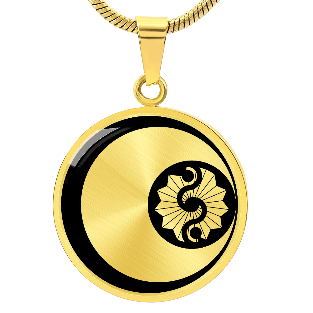 Crop Circle Pendant and Luxury Necklace - Stanton Bridge 2