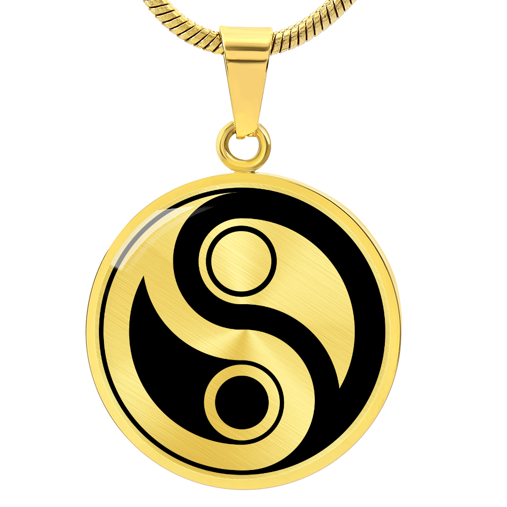 Crop Circle Pendant and Luxury Necklace - Sudheim