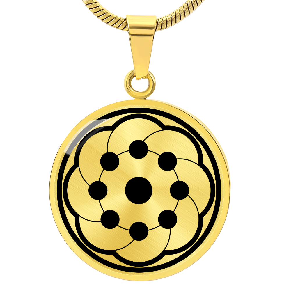 Crop Circle Pendant and Luxury Necklace - Wilton Water