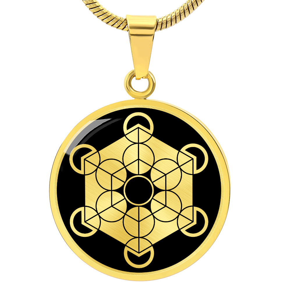 Crop Circle Pendant and Luxury Necklace - Nursteed 2