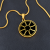 Crop Circle Pendant and Luxury Necklace - Volkmarshausen