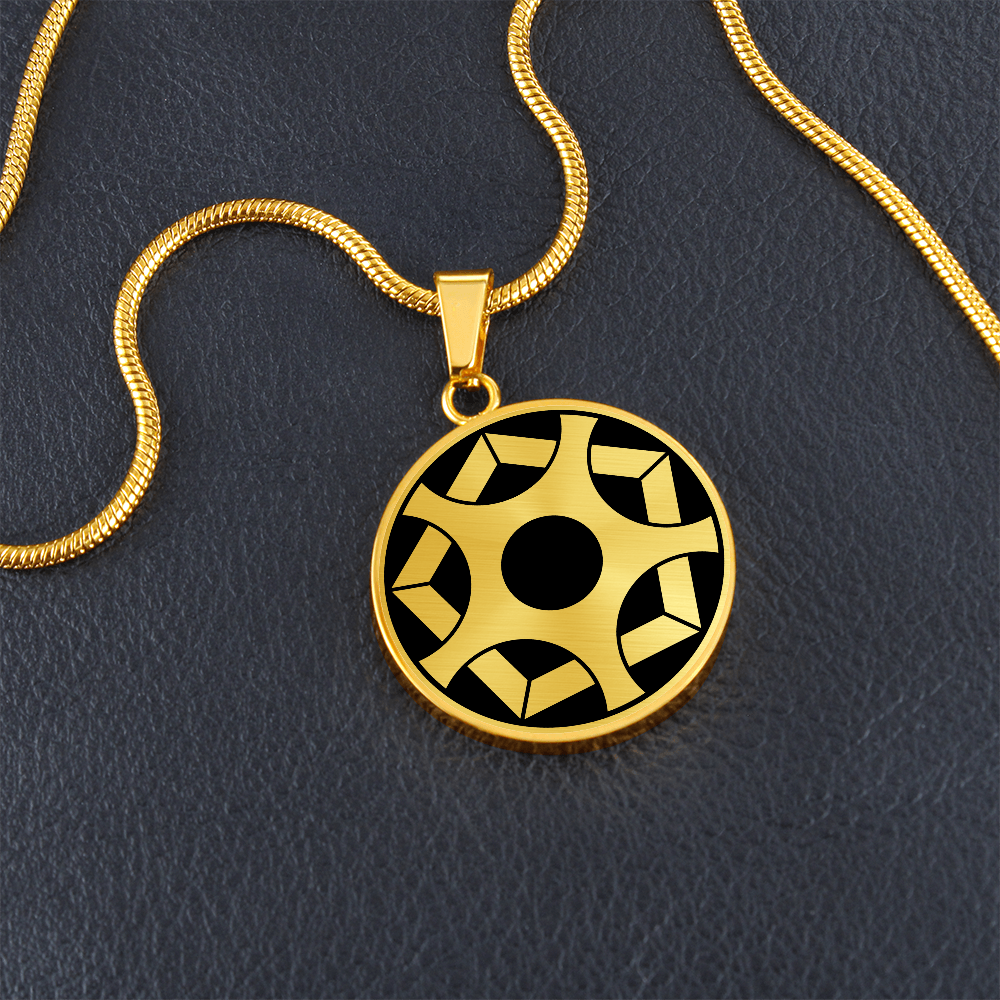 Crop Circle Pendant and Luxury Necklace - Maiden Bradley