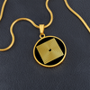 Crop Circle Pendant and Luxury Necklace - West Kennet 7