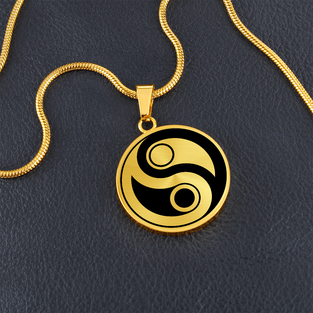 Crop Circle Pendant and Luxury Necklace - Sudheim