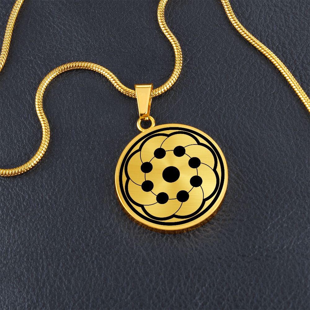 Crop Circle Pendant and Luxury Necklace - Wilton Water