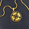 Crop Circle Pendant and Luxury Necklace - South Harting