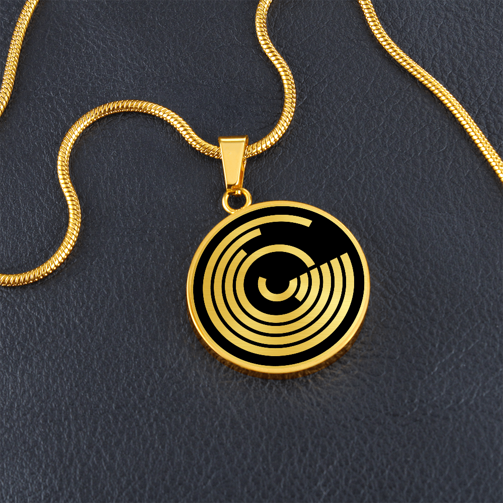 Crop Circle Pendant and Luxury Necklace - Marlborough 4