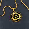 Crop Circle Pendant and Luxury Necklace - Liddington Castle 4