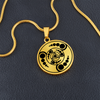 Crop Circle Pendant and Luxury Necklace - West Stowell 3