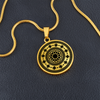 Crop Circle Pendant and Luxury Necklace - Wayland´s Smithy 4