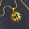 Crop Circle Pendant and Luxury Necklace - Winterbourne Basset 4